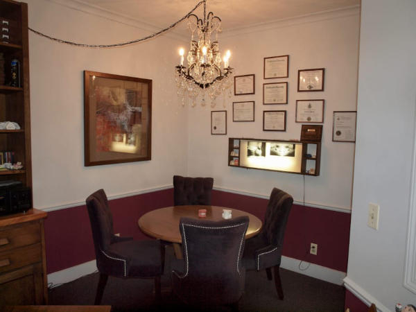 Naperville office consultation room