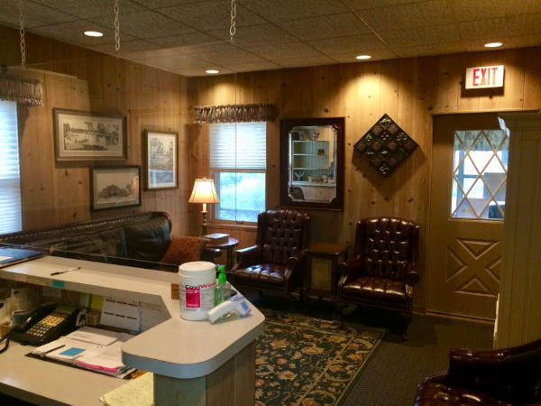 Naperville office waiting room