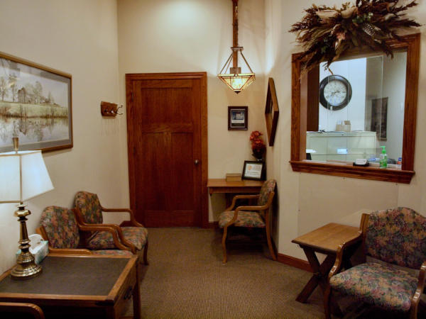 Yorkville office waiting room