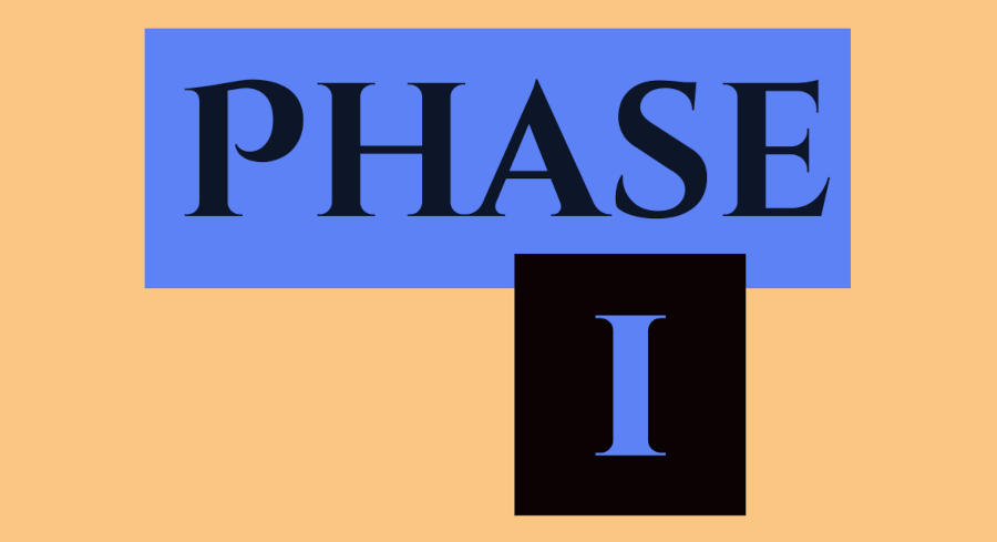 A text graphic saying Phase 1, to introduce first phase of two phase orthodontic treatment